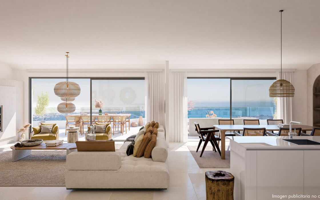 Розкішна квартира з терасою в Малазі 100 кв.м 3 кімнати