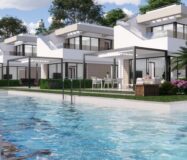 Новые виллы в Пилар-де-ла-Орадада у поля для гольфа