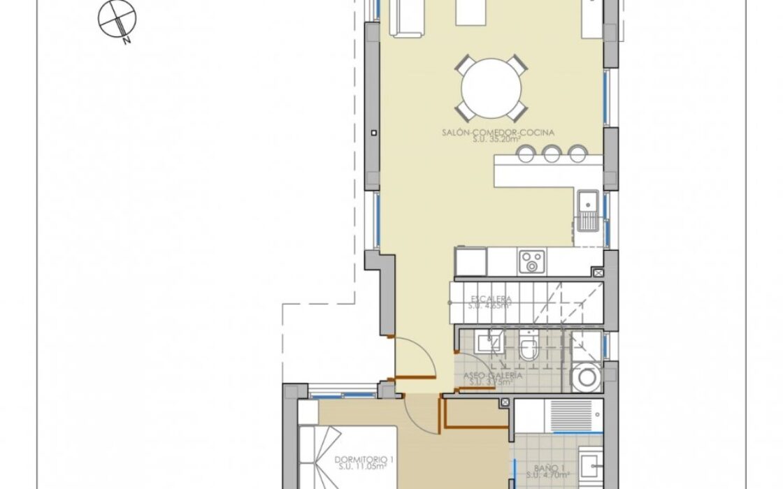 Новые виллы в Пилар-де-ла-Орадада у поля для гольфа