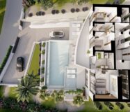 Дом в Альтее 636 кв.м с террасой и видом на море