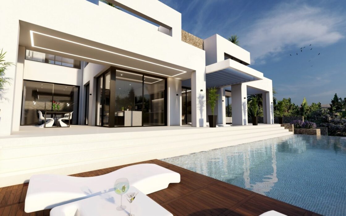 Вілла з видом на море в Бениссі 4 спальні 615 кв.м