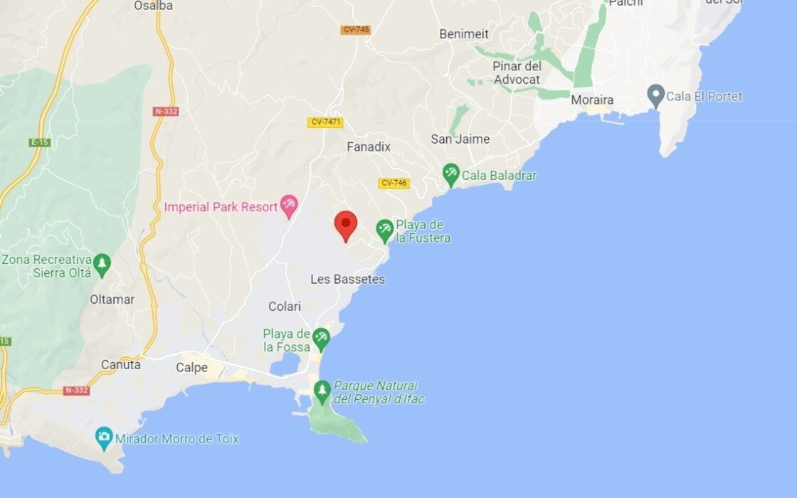 Вілла з видом на море в Бениссі 4 спальні 615 кв.м