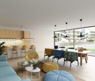 Апартамент с двумя спальнями в Михасе, 91.52 кв.м с террасой