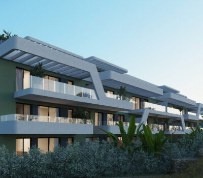 Апартамент з двома спальнями в Міхасі, 91.52 кв.м з терасою