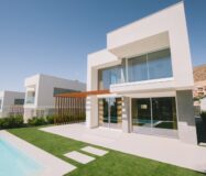 Вілли в Сьєрра Кортина з видом на море та басейном