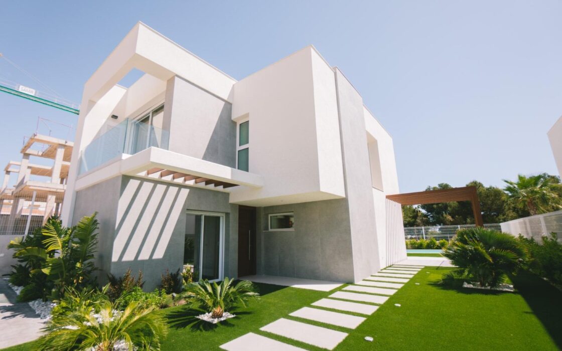 Вілли в Сьєрра Кортина з видом на море та басейном