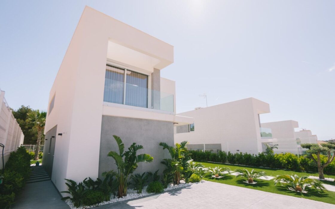 Вілли в Сьєрра Кортина з видом на море та басейном