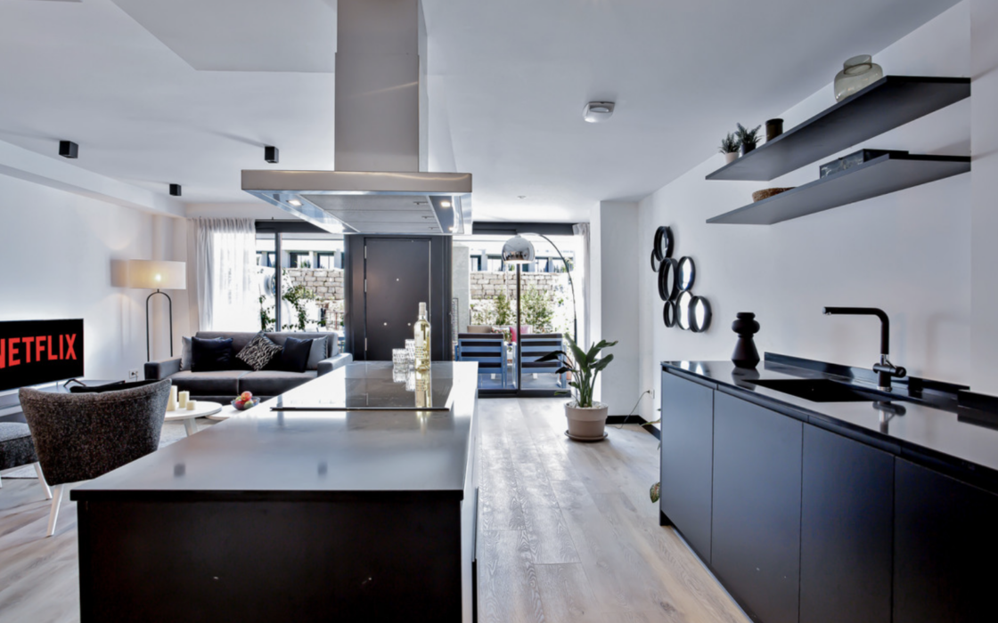 Новая квартира в Михасе с 4 спальнями и видом на море