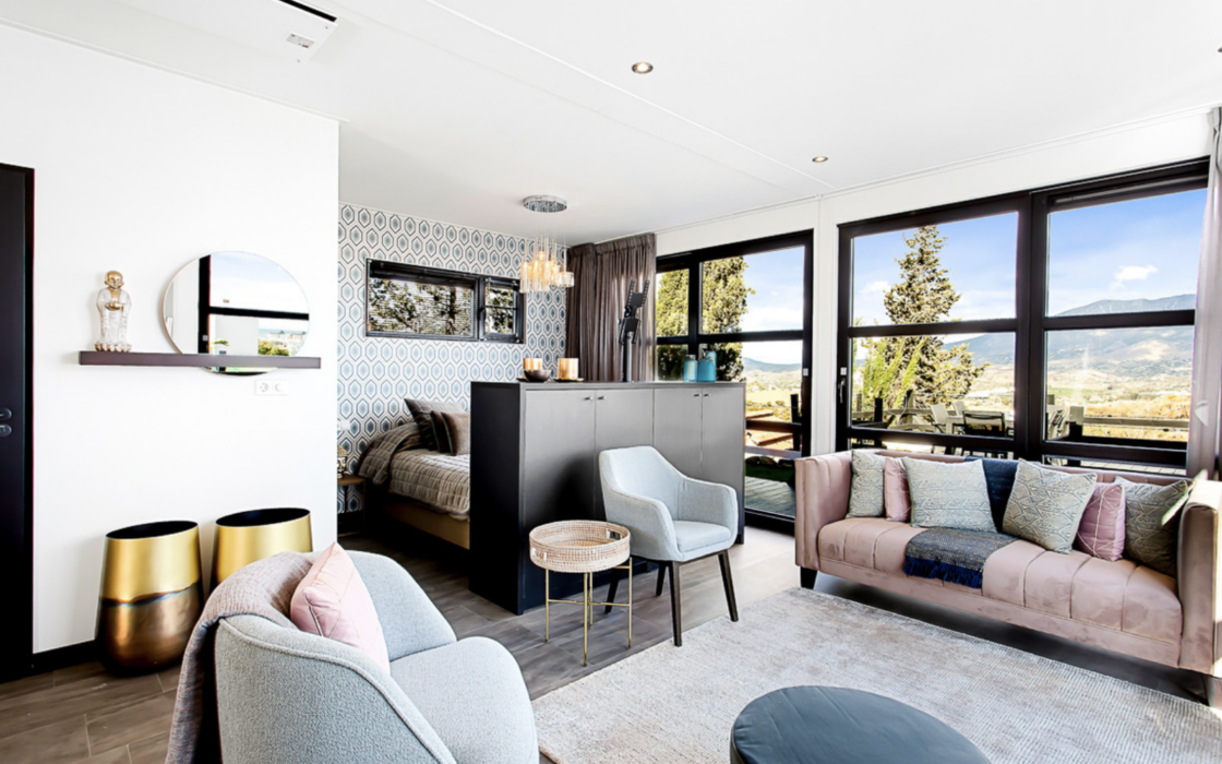 Новая квартира в Михасе с 4 спальнями и видом на море