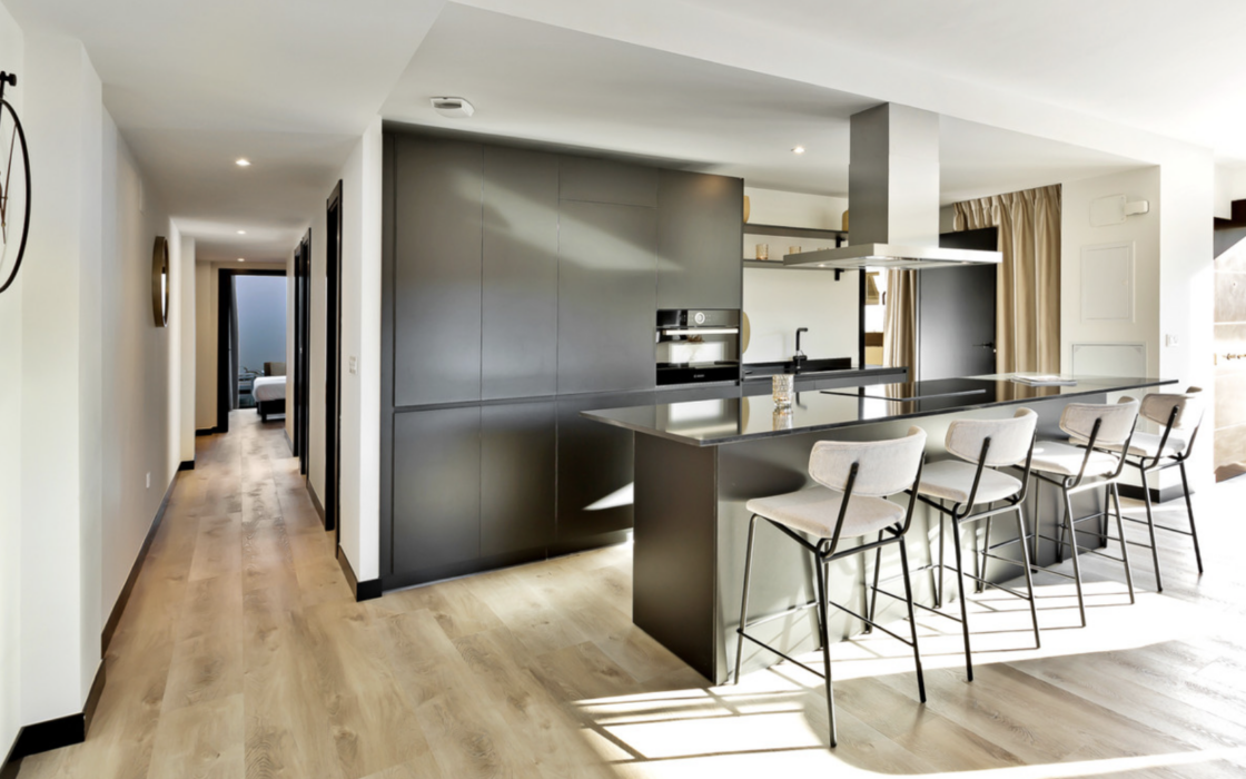 Новая квартира в Михасе с 4 спальнями и видом на море