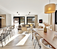 Новая квартира в Михасе с 4 спальнями и видом на море