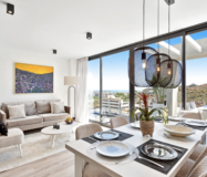 Новая квартира в Михасе с 4 спальнями и видом на море