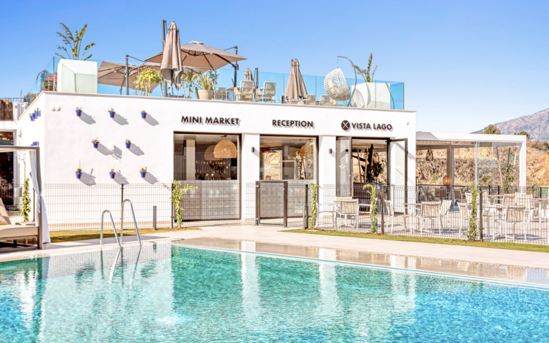 Новая квартира в Михасе с 4 спальнями и видом на море