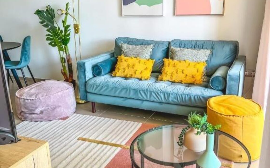 Апартаменты с видом на море в Бенидорме 95 кв.м 2 спальни