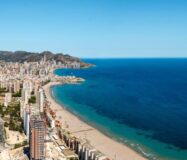 Апартаменты с видом на море в Бенидорме 95 кв.м 2 спальни