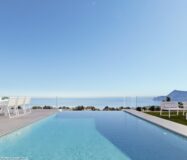 Дом в Альтеа 505 кв.м, 4 спальни, новый, вид на море