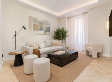 Уютная 4-комнатная квартира в центре Мадрида с террасой