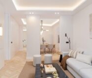 Уютная 4-комнатная квартира в центре Мадрида с террасой