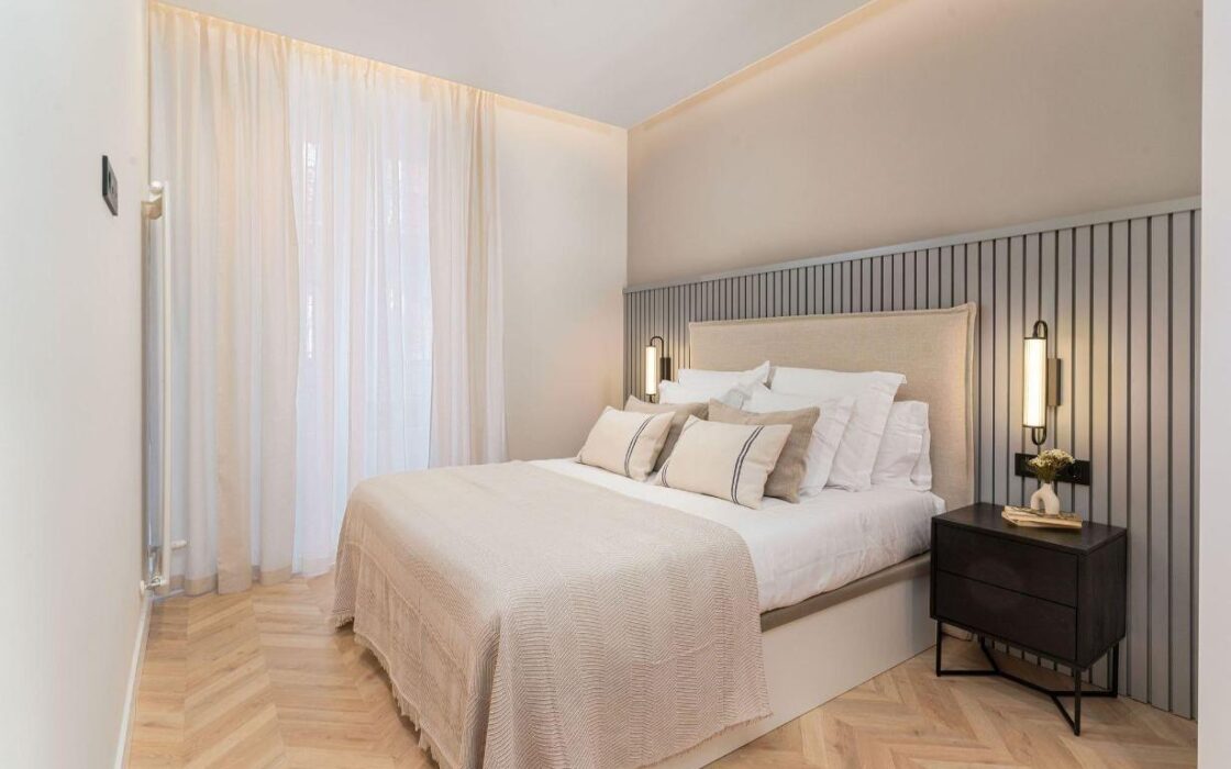 Уютная 4-комнатная квартира в центре Мадрида с террасой