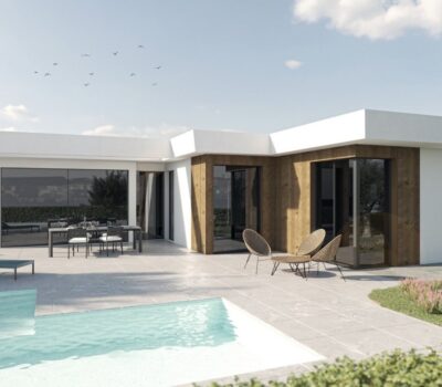 Нові Вілли в Альтана, Мурсія з Басейном та 3 Спальнями