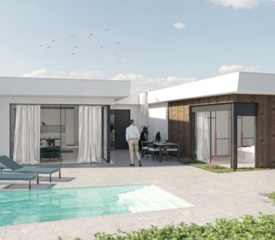 Одноетажні вілли з басейном у Мурсії, 3 спальні