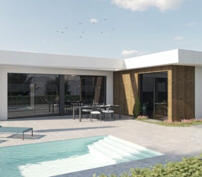 Одноетажні вілли з басейном в Альтані, Мурсія 320 кв.м.