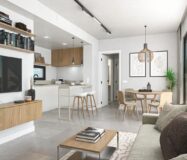 Новые дома в Бенидорме с террасой и паркингом 130 кв.м