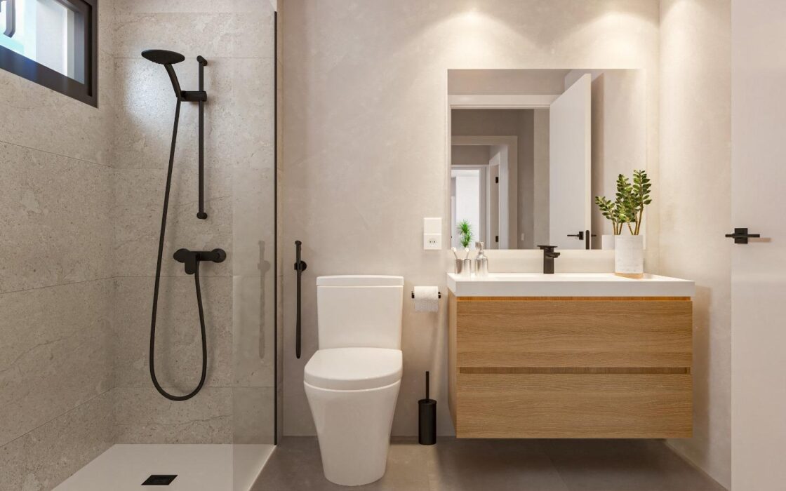 Новые дома в Бенидорме с террасой и паркингом 130 кв.м