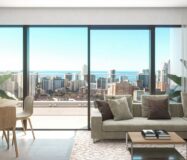 Новые дома в Бенидорме с террасой и паркингом 130 кв.м