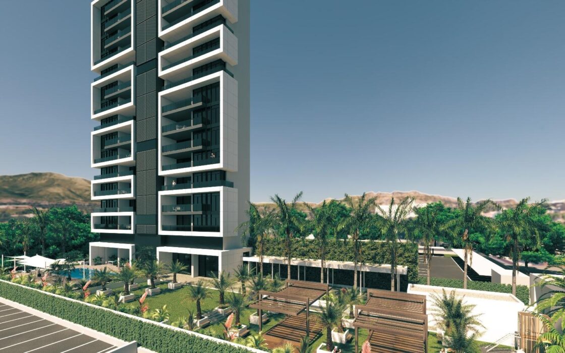 Новые дома в Бенидорме с террасой и паркингом 130 кв.м