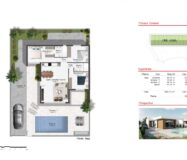 Одноэтажные виллы на гольф-курорте Альтона, Мурсия, 3 комнаты