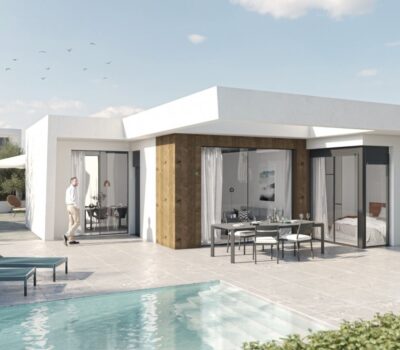 Нові вілли з басейном на гольф-курорті Альтона, Мурсія