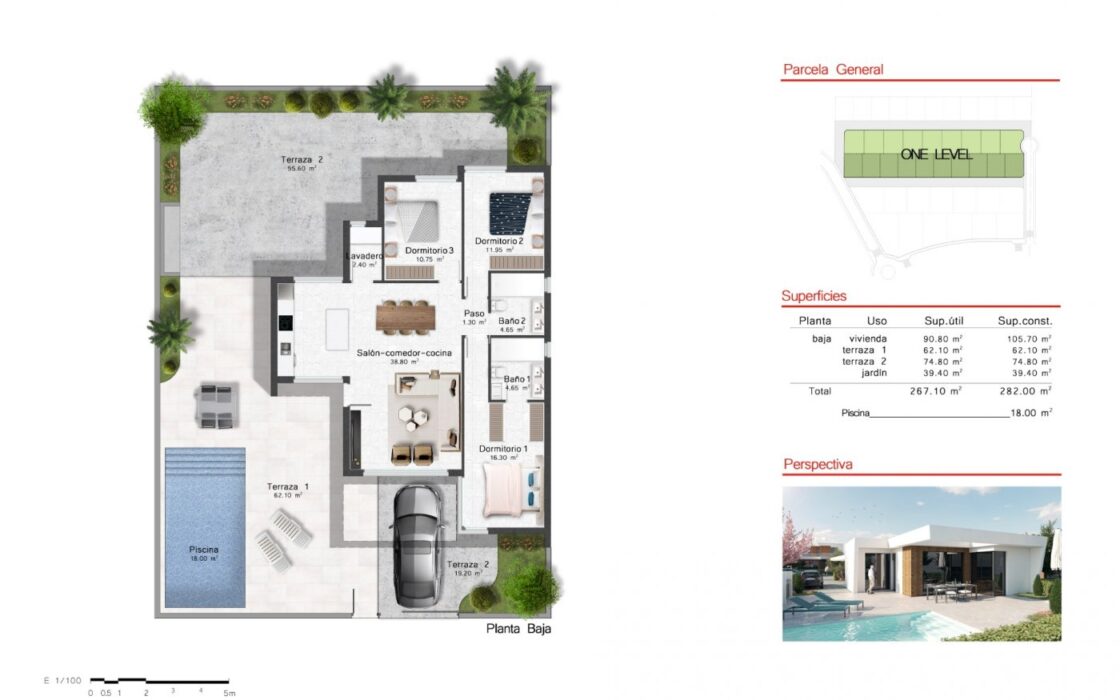 Нові вілли з басейном на гольф-курорті Альтона, Мурсія