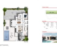 Нові вілли з басейном на гольф-курорті Альтона, Мурсія