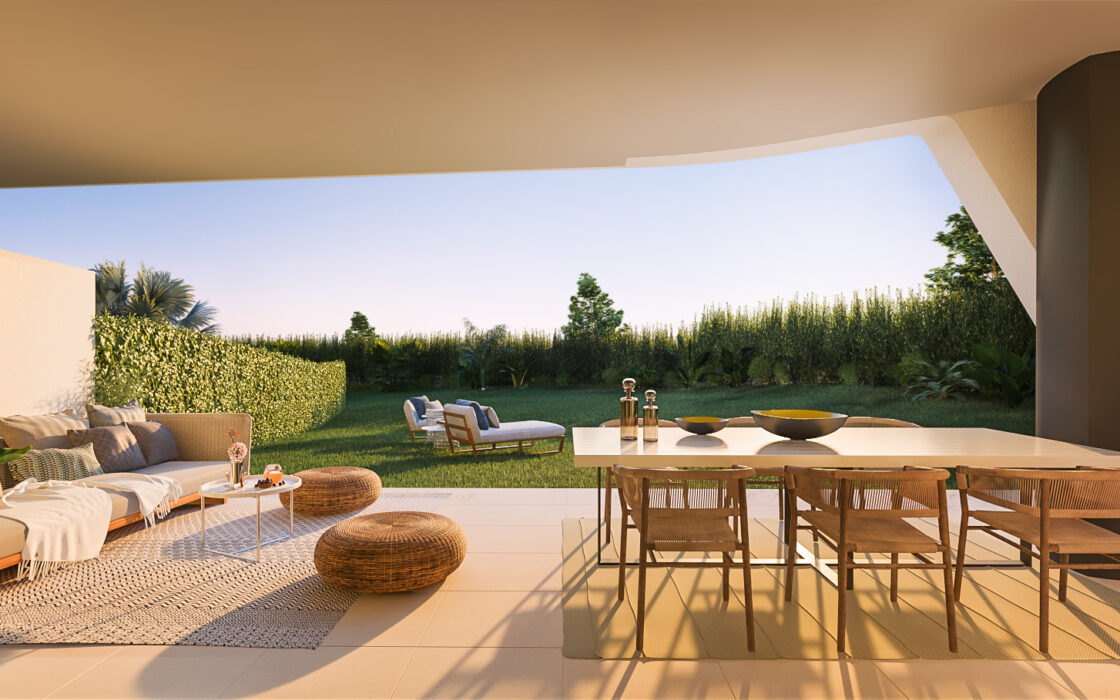 Квартира 3 комнаты в Кала-де-Михас с террасой 104.59 кв.м