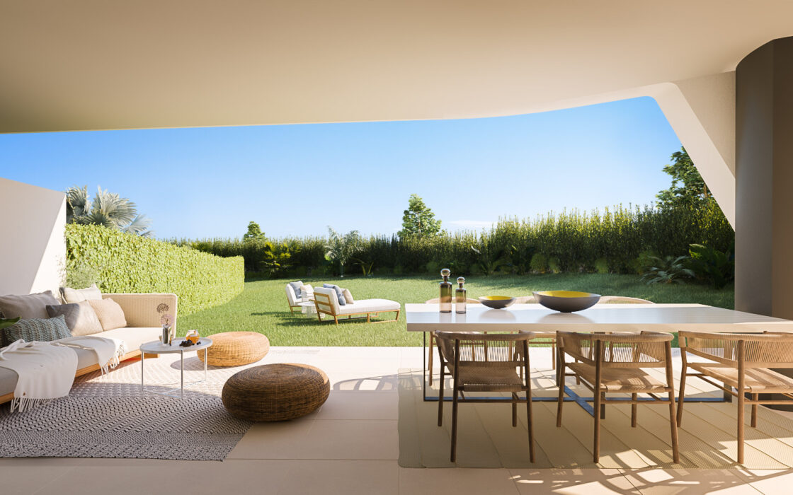 Квартира 3 комнаты в Кала-де-Михас с террасой 104.59 кв.м