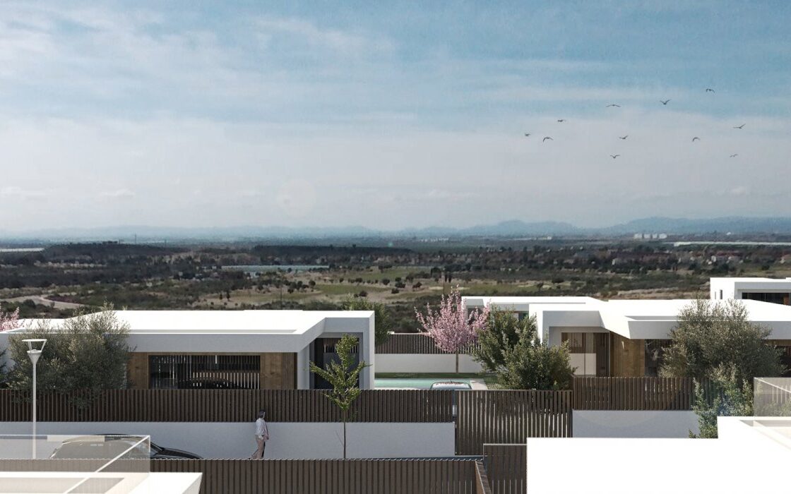 Вілли з басейном на гольф-курорті Альтона, Мурсія