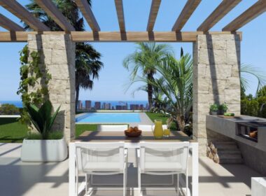 Нові вілли з терасою та видом на море у Фінестраті 145 кв.м