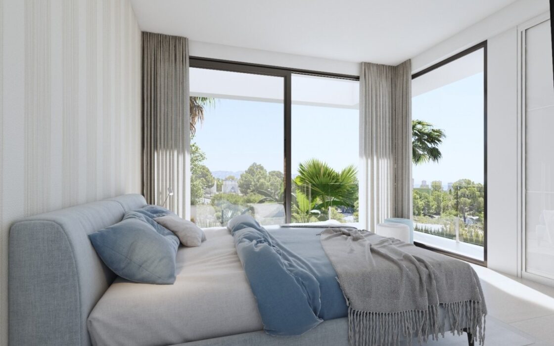 Нові вілли з терасою та видом на море у Фінестраті 145 кв.м