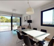 Новые виллы в Ла Нусии с террасой и бассейном 141 кв.м