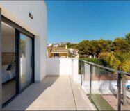 Новые виллы в Ла Нусии с террасой и бассейном 141 кв.м