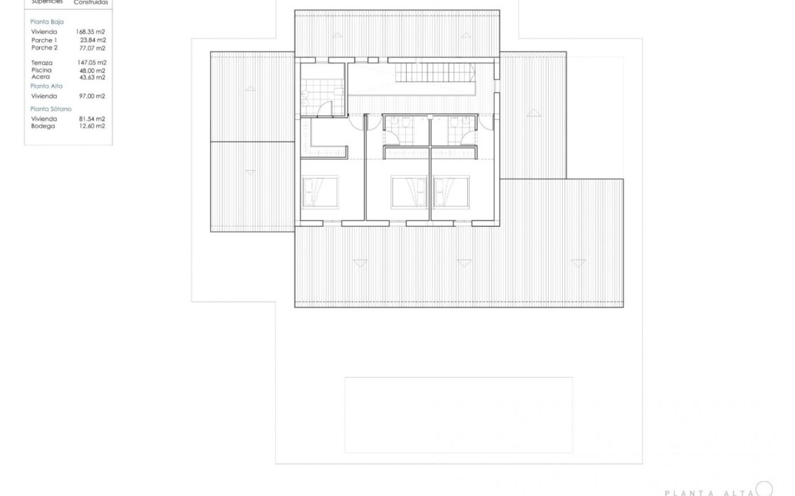 Нова вілла в Морайрі з видом на море та басейном