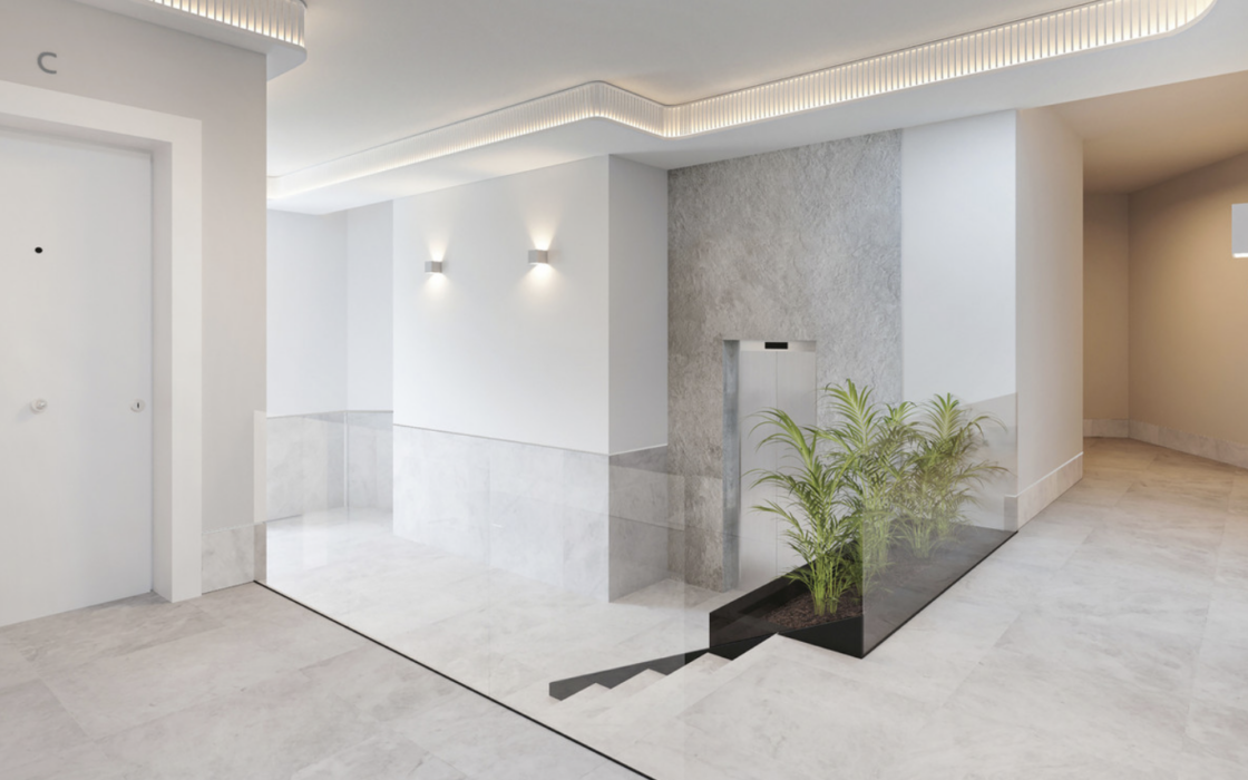 Трехкомнатная квартира в центре Малаги с террасой 137 кв.м