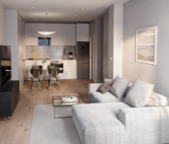 Трехкомнатная квартира в центре Малаги с террасой 137 кв.м