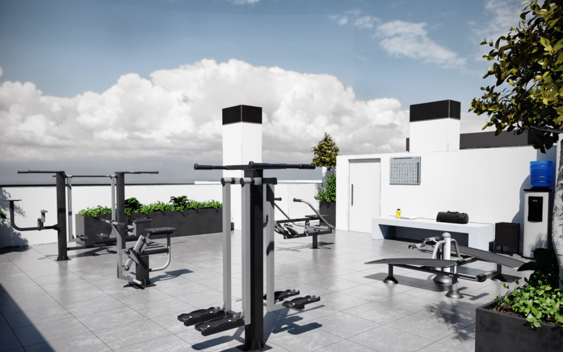 Трехкомнатная квартира в центре Малаги с террасой 137 кв.м