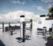 Трехкомнатная квартира в центре Малаги с террасой 137 кв.м