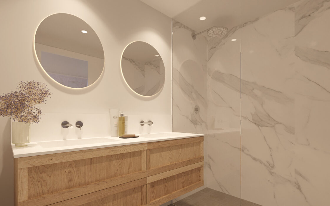 Квартира с террасой в Михас-Коста 3 комнаты 92 кв.м