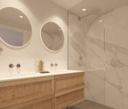 Квартира с террасой в Михас-Коста 3 комнаты 92 кв.м