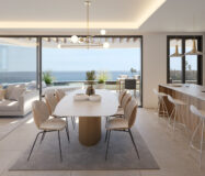 Квартира с террасой в Михас-Коста 3 комнаты 92 кв.м