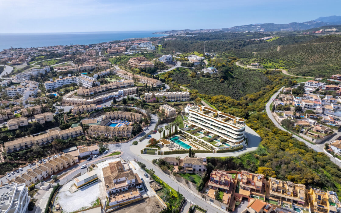 Квартира с террасой в Михас-Коста 3 комнаты 92 кв.м